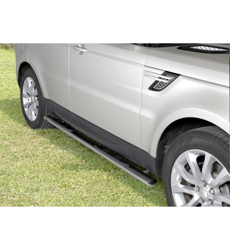 Pedane laterali inox lucido 70mm Land Rover Range Sport dal 2014