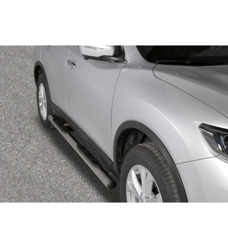 Pedane laterali inox lucido 70mm Nissan X Trail dal 2015
