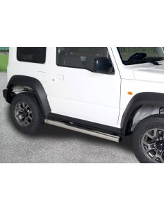 Pedane laterali inox lucido 70mm Suzuki Jimny dal 2018