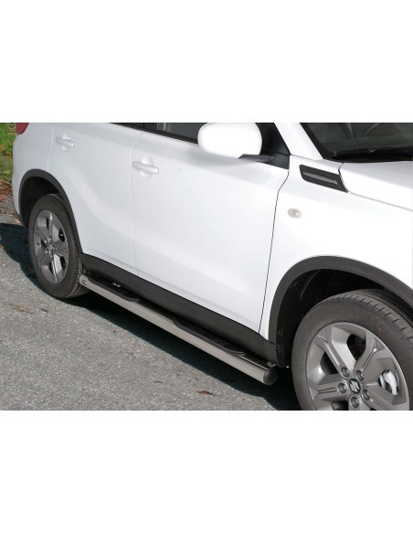 Pedane laterali inox lucido 70mm Suzuki Vitara 2015 2018