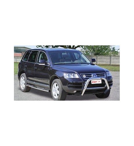 Pedane laterali inox lucido 70mm Volkswagen Touareg 2007 2009