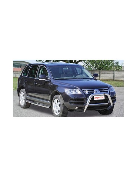 Pedane laterali inox lucido 70mm Volkswagen Touareg 2007 2009