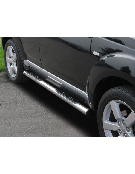 Pedane laterali inox lucido Mitsubishi Outlander 2010 2012