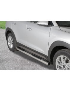 Pedane laterali ovali in acciaio inox 70mm Hyundai Tucson dal 2015