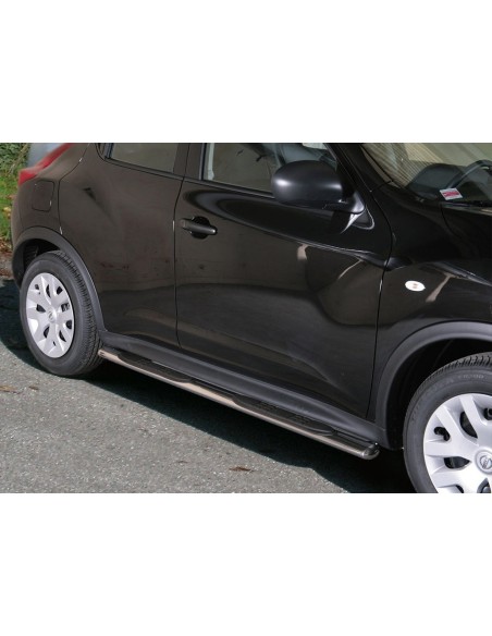 Pedane laterali ovali in acciaio inox lucido Skoda Yeti 4x2 dal 2014