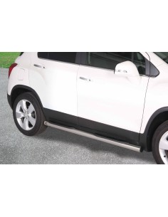 Pedane laterali ovali inox lucido 70mm Chevrolet Trax dal 2013