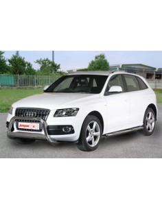 Pedane laterali ovali inox lucido Audi Q5 2008 2015 2