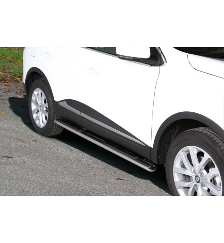 Pedane laterali ovali inox lucido Renault Kadjar dal 2015