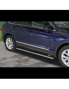 Pedane laterali ovali inox lucido VW Tiguan dal 2016