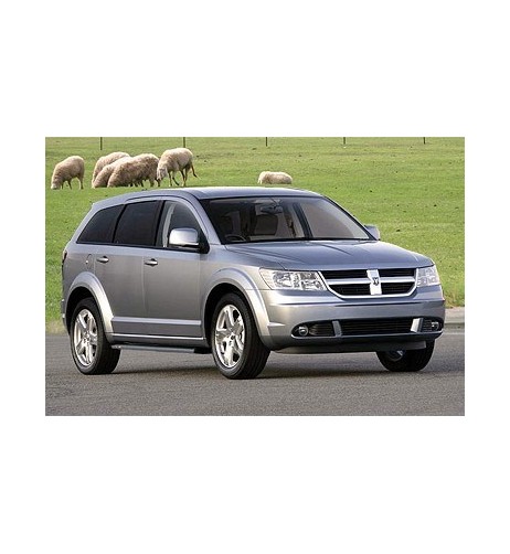 Pedane laterali S50 alluminio NERO Dodge Journey dal 2011