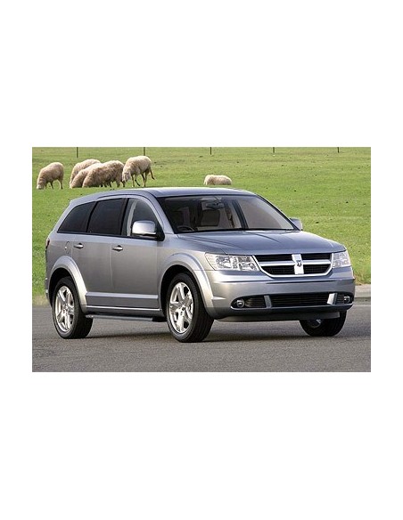 Pedane laterali S50 alluminio NERO Dodge Journey dal 2011