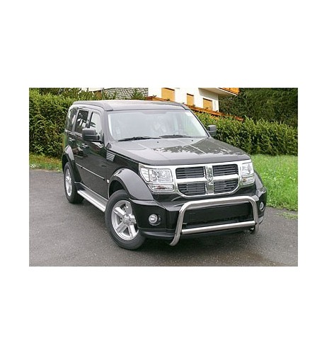 Pedane laterali S50 alluminio NERO Dodge Nitro dal 2008