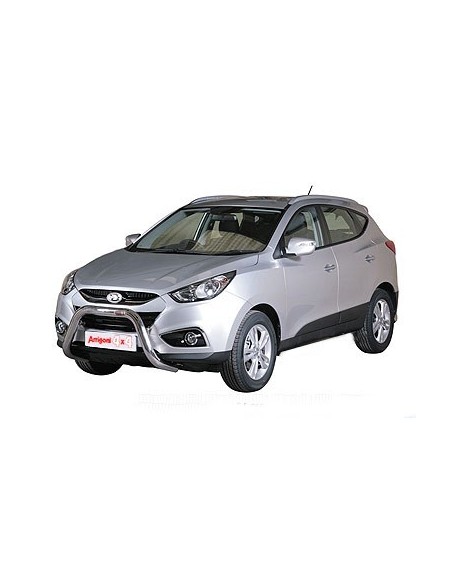 Pedane laterali S50 alluminio NERO Hyundai ix35 dal 2009
