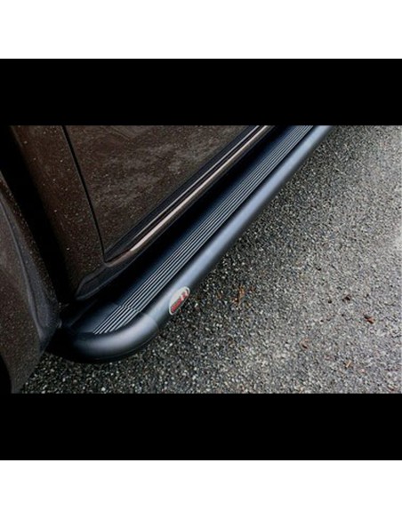 Pedane laterali S50 alluminio NERO Kia Soul dal 2009 al 2013