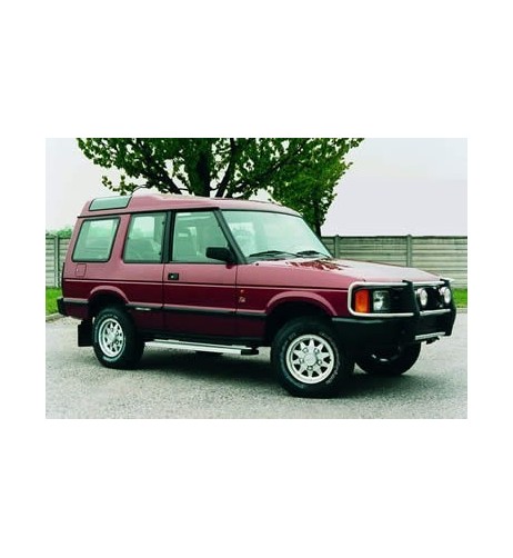 Pedane laterali S50 alluminio NERO Land Rover Discovery dal 1993 al 1995
