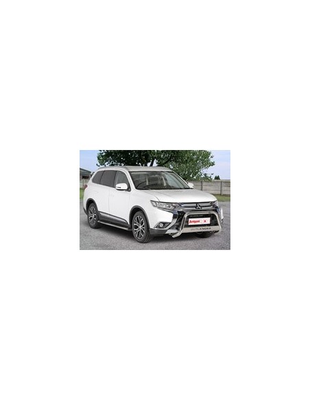 Pedane laterali S50 alluminio NERO Mitsubishi Outlander 2007 2019