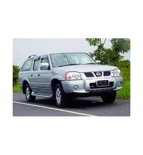 Pedane laterali S50 alluminio NERO Nissan Pick Up 4 porte dal 2002