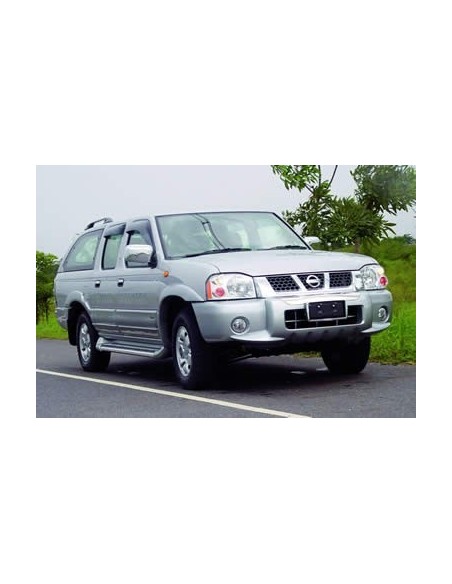 Pedane laterali S50 alluminio NERO Nissan Pick Up 4 porte dal 2002