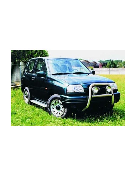 Pedane laterali S50 alluminio NERO Suzuki Grand Vitara 2 porte 1997 2003