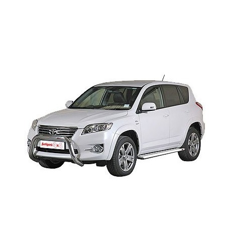 Pedane laterali S50 alluminio NERO Toyota Rav4 4 porte 2010 2012