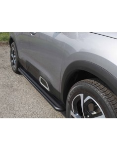 Pedane laterali S50 stondate alluminio black Citroen C5 Aircross 2018 2025