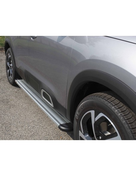 Pedane laterali S50 stondate alluminio Citroen C5 Aircross dal 2019
