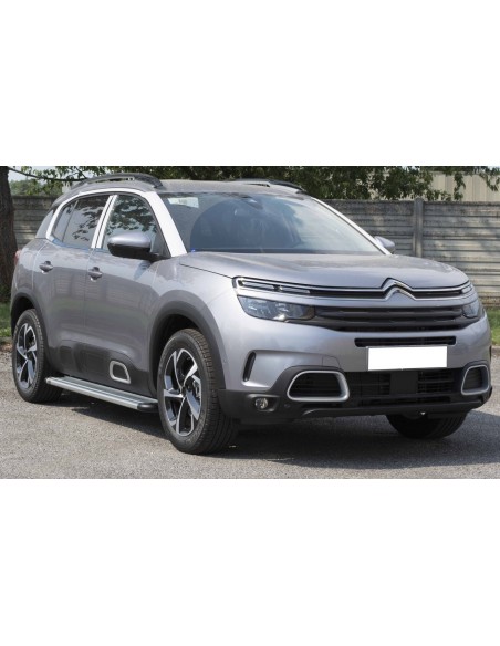 Pedane laterali S50 stondate alluminio Citroen C5 Aircross dal 2019