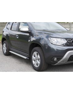Pedane laterali S50 stondate alluminio Dacia Duster 2018 2023