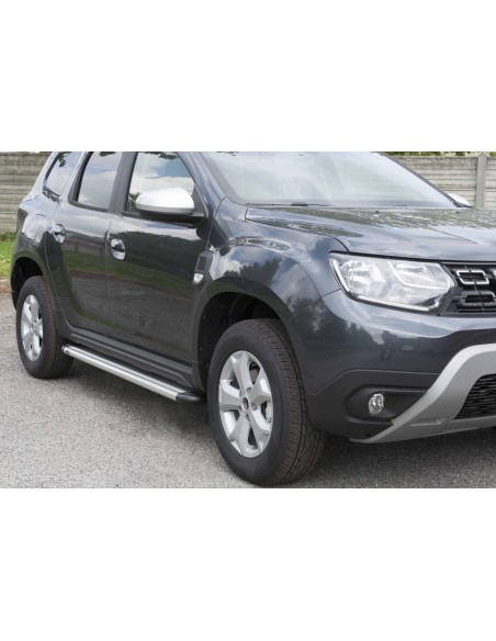 Pedane laterali S50 stondate alluminio Dacia Duster 2018 2023