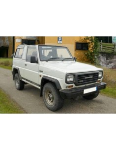 Pedane laterali S50 stondate alluminio Daihatsu Rocky 4 porte 2