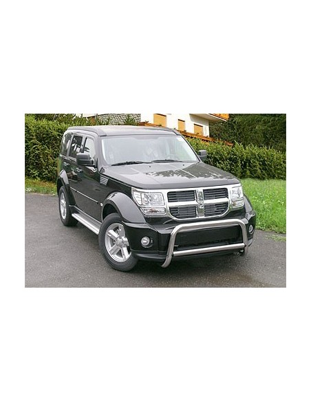 Pedane laterali S50 stondate alluminio Dodge Nitro dal 2008