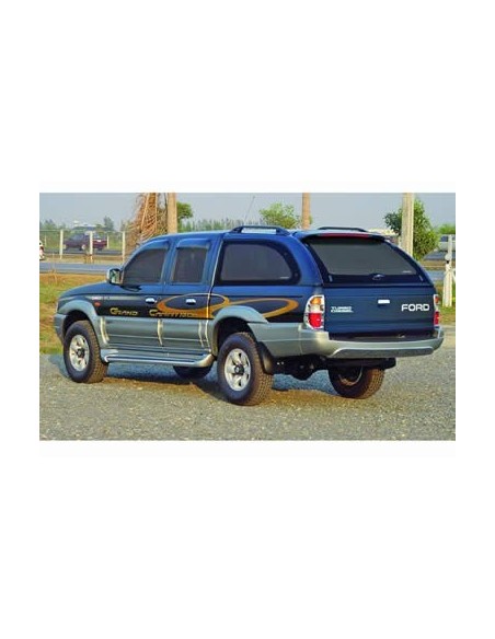 Pedane laterali S50 stondate alluminio Ford Ranger Double Cab dal 1999 al 2