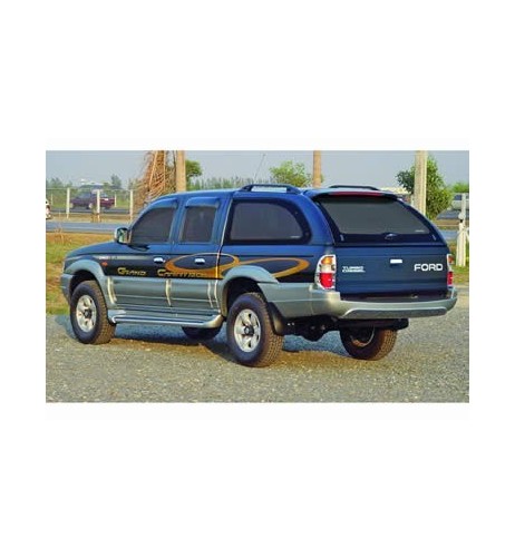 Pedane laterali S50 stondate alluminio Ford Ranger Super Cab dal 1999 al 20