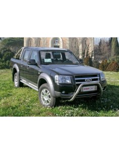Pedane laterali S50 stondate alluminio Ford Ranger Super Cab dal 2007 al 20 2
