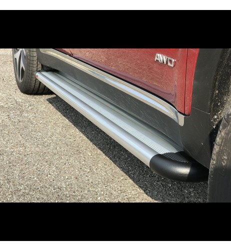 Pedane laterali S50 stondate alluminio Kia Sportage 2016 2021