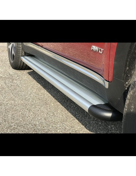 Pedane laterali S50 stondate alluminio Kia Sportage 2016 2021