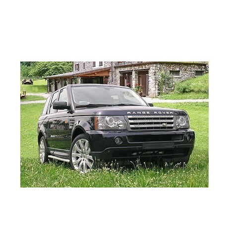 Pedane laterali S50 stondate alluminio Land Rover Range Sport 2005 2008
