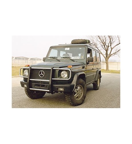 Pedane laterali S50 stondate alluminio Mercedes Classe G 4p 1979 2017