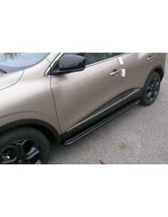 Pedane laterali S50 stondate alluminio NERO Renault Kadjar dal 2015
