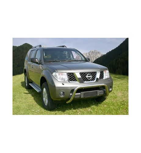 Pedane laterali S50 stondate alluminio Nissan Pathfinder fino al 2010