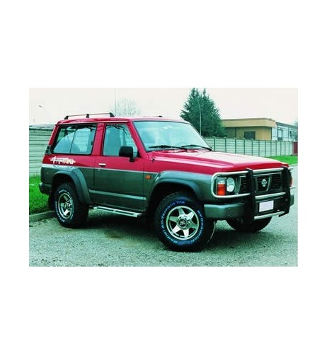 Pedane laterali S50 stondate alluminio Nissan Patrol GR dal 1994 al 1997