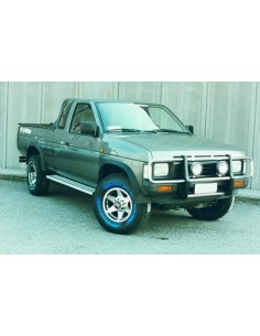 Pedane laterali S50 stondate alluminio Nissan Pick Up 4 porte dal 1991 al 1 2