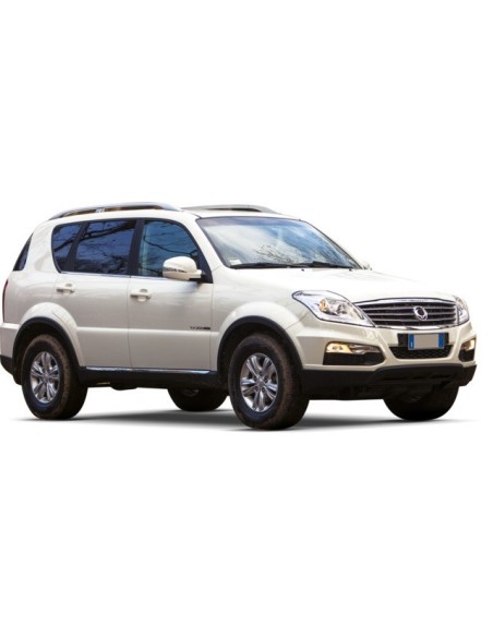 Pedane laterali S50 stondate alluminio SsangYong Rexton W 2013 2017