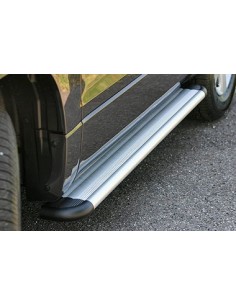Pedane laterali S50 stondate alluminio Suzuki Grand Vitara 2 porte 2009 202