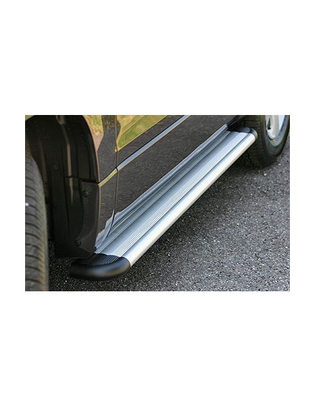 Pedane laterali S50 stondate alluminio Suzuki Grand Vitara 2 porte 2009 202