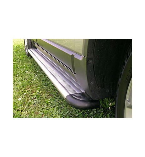 Pedane laterali S50 stondate alluminio Suzuki Grand Vitara 4 porte 1997 200