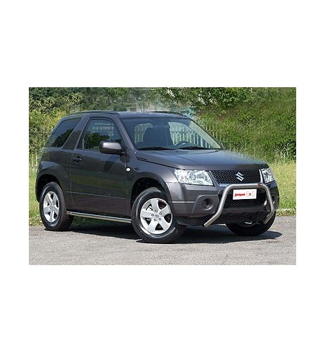 Pedane laterali S50 stondate alluminio Suzuki Grand Vitara 4 porte 2005 202