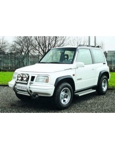 Pedane laterali S50 stondate alluminio Suzuki Vitara 4 porte 2