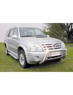 Pedane laterali S50 stondate alluminio Suzuki XL7 dal 2004 2