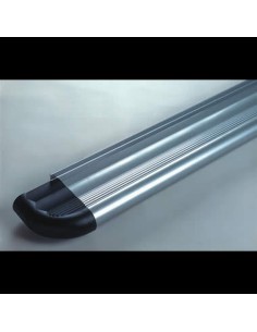 Pedane laterali S50 stondate alluminio Tata Safari fino al 2006 2